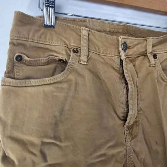 American Eagle Chino Pants Mens Tag 29x30 Act 30x28 Skinny Extreme Flex Denim - Picture 8 of 13